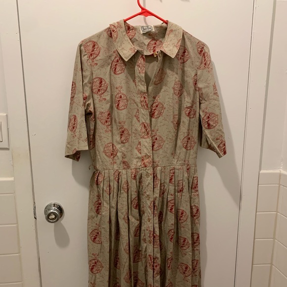 Dresses Vintage Armillary Sphere Dress Poshmark